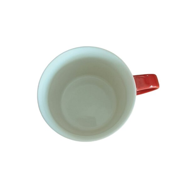 Starbuck's 2011 Coffee Tea Mug Red W/ White Christmas Partridge Bird 14oz - Picture 5 of 6